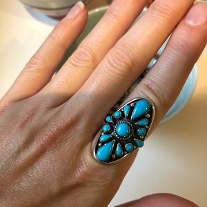 Turquoise ring size 6